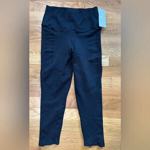 NWT Spiritual Gangster Black Textured Leggings XS/S